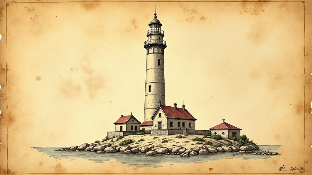 Seni švyturio projekto brėžiniai iš 1830-ųjų metų, archyvinis dokumentas, Prūsijos inžinerijos darbas, aiški detalė